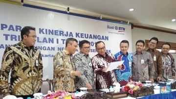 Kuartal I-2019, BTN Raup Laba Bersih Rp 723 M  